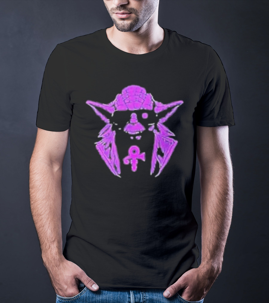 Yoda Purple Symbol Fusion T-Shirt