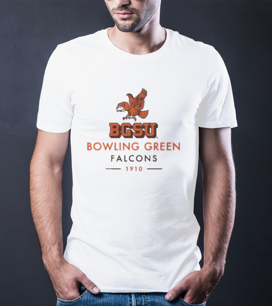 BGSU Bowling Green Falcons 1910 Vintage Falcon T-Shirt