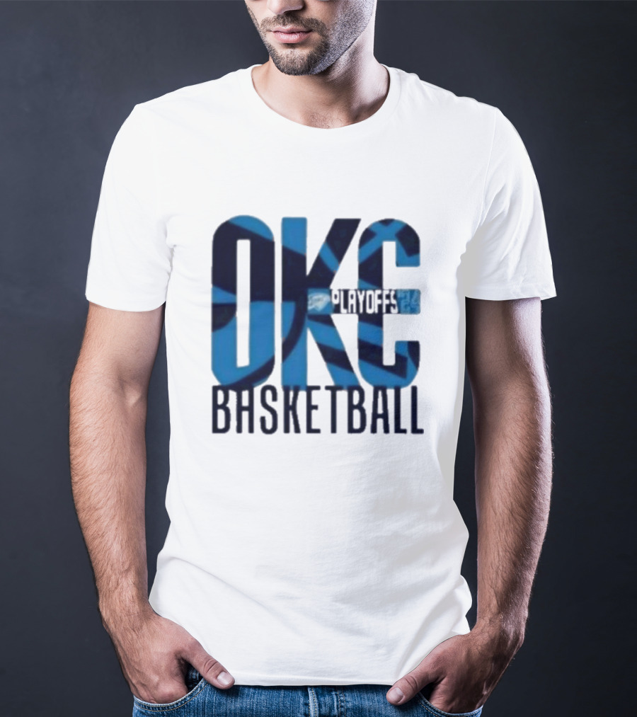 OKC Basketball Playoff 24 T-Shirt