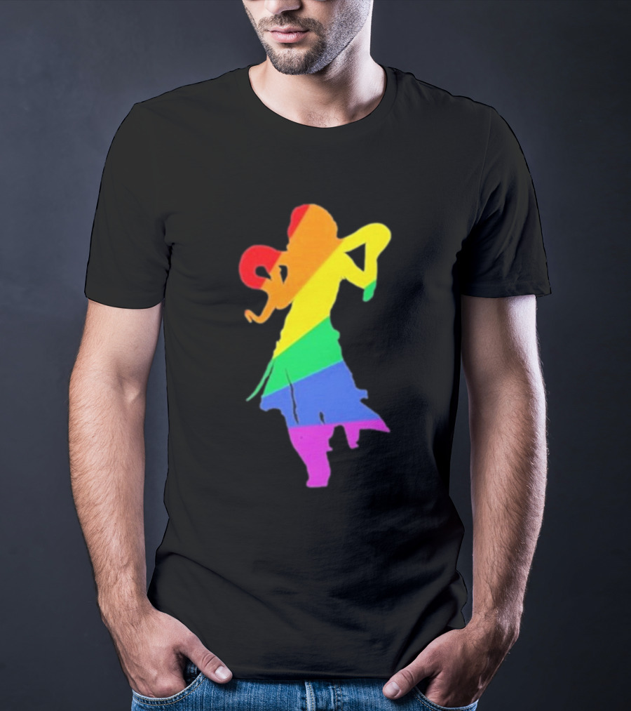 Abeardedhero Just Listen Rainbow T-Shirt