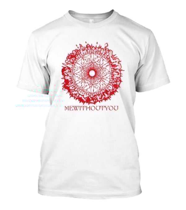 Mewithoutyou Red Symbolic Mandala T-Shirt