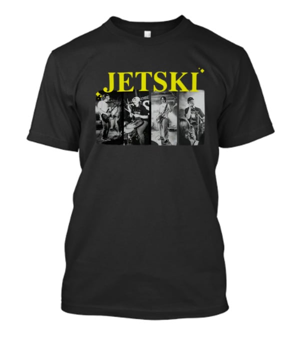 JETSKI Band Black And White Live Performance T-Shirt