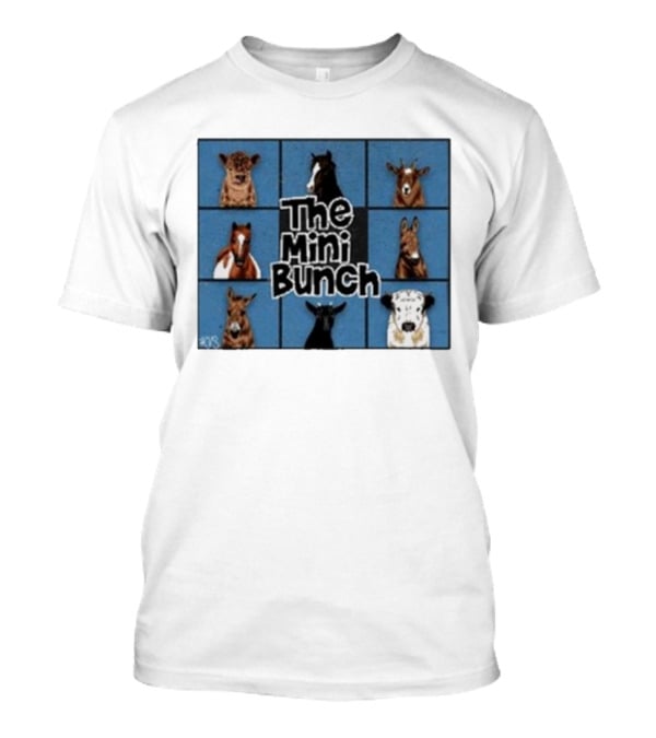 The Mini Bunch Nine Cartoon Animal Portraits T-Shirt