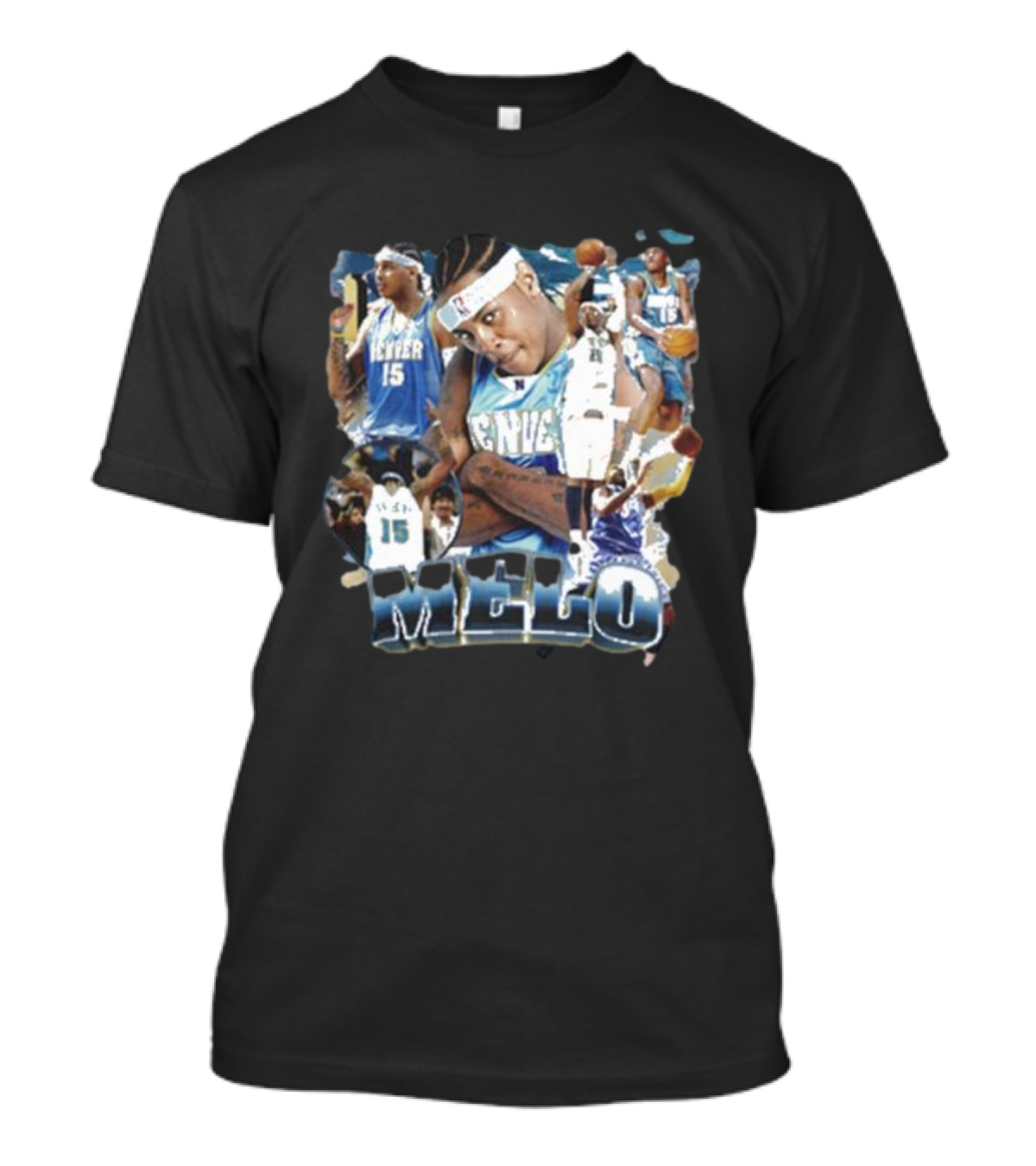 Melo Denver Rap Basketball Legend T-Shirt
