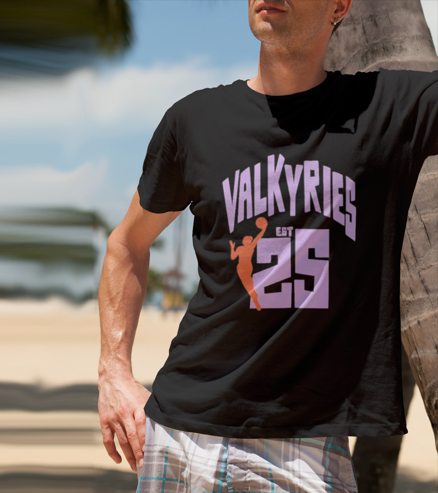 Golden State Valkyries EST 25 Basketball Playa Society T-Shirt