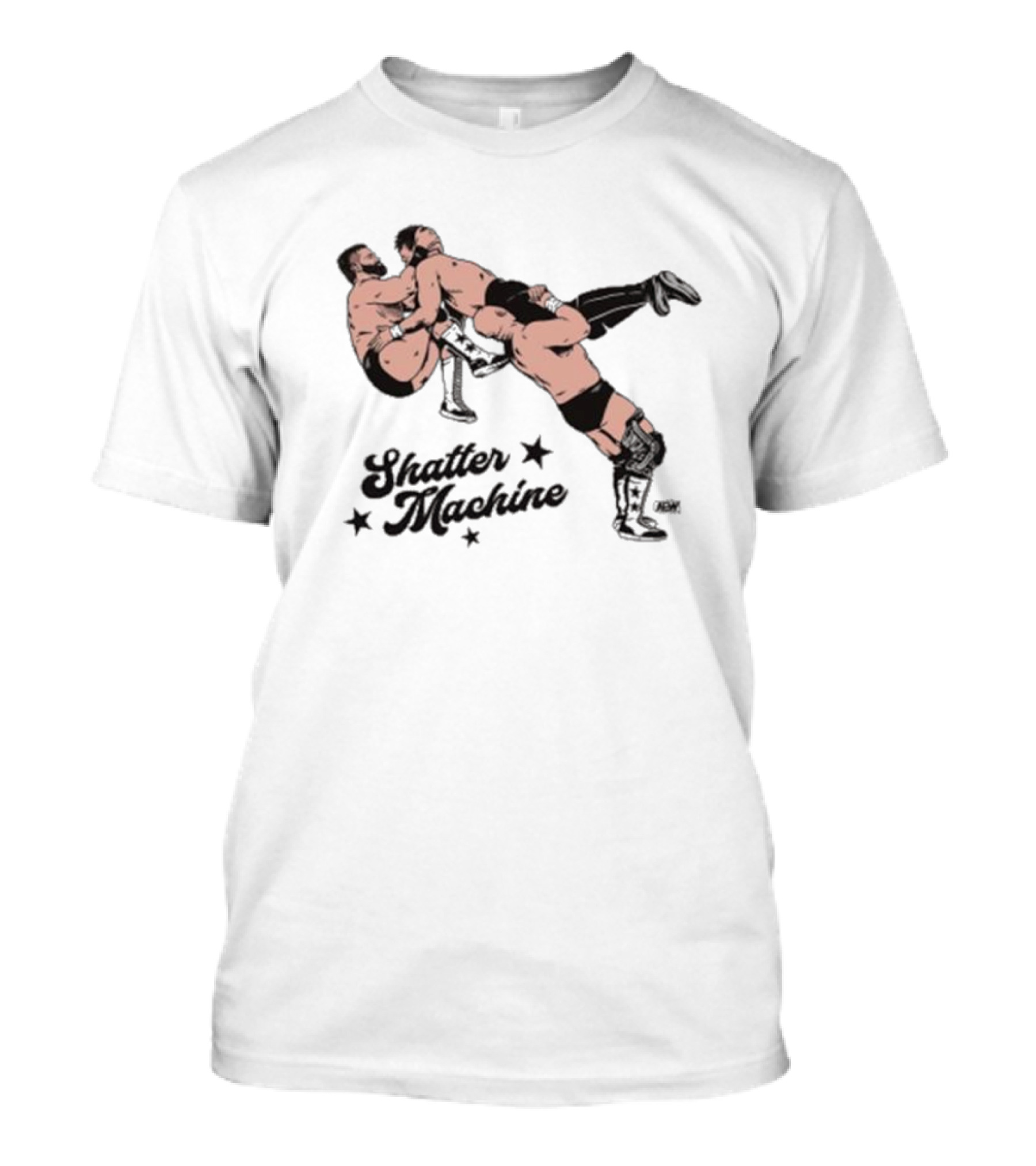 Shatter Machine Wrestling Move Top Rope Action T-Shirt