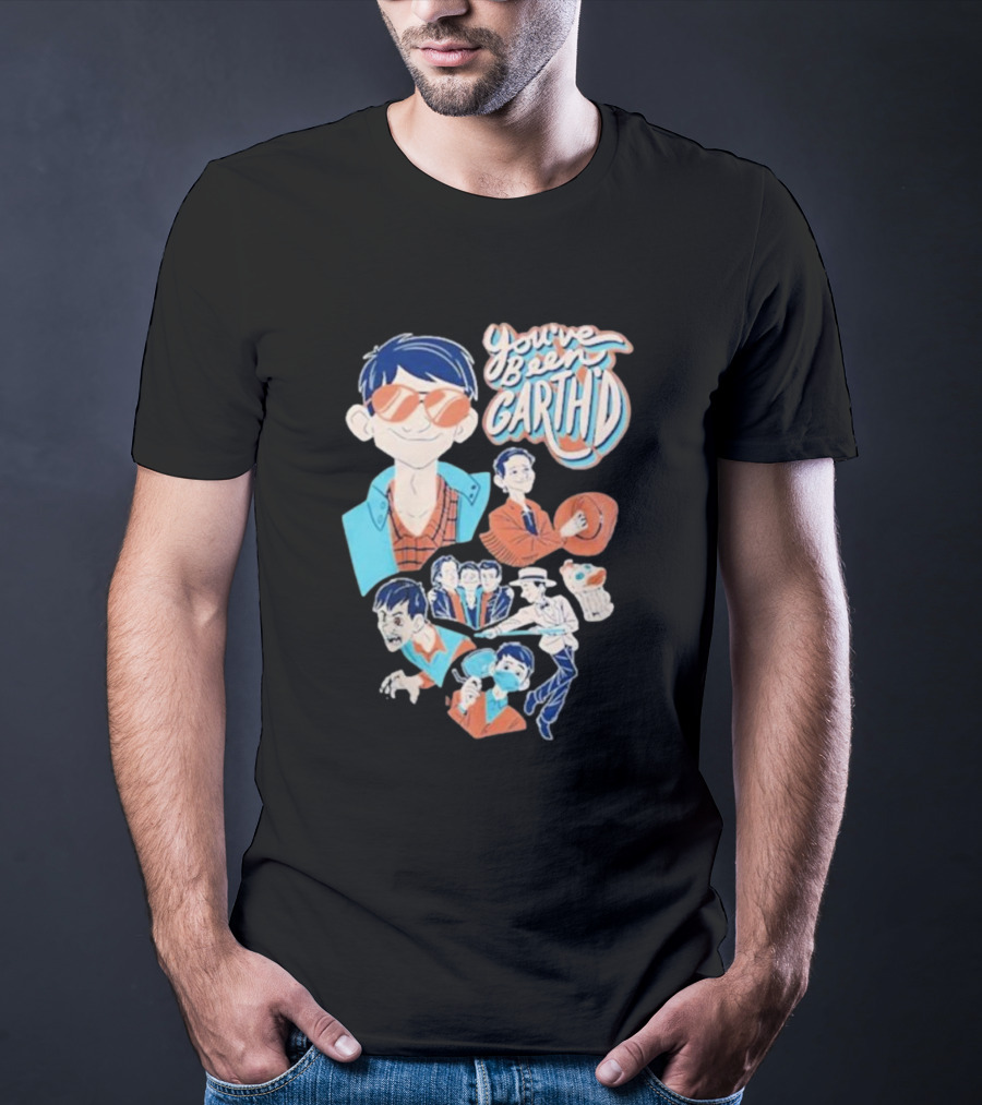 You’ve Been Garthed Blue Cartoon Character Collection T-Shirt