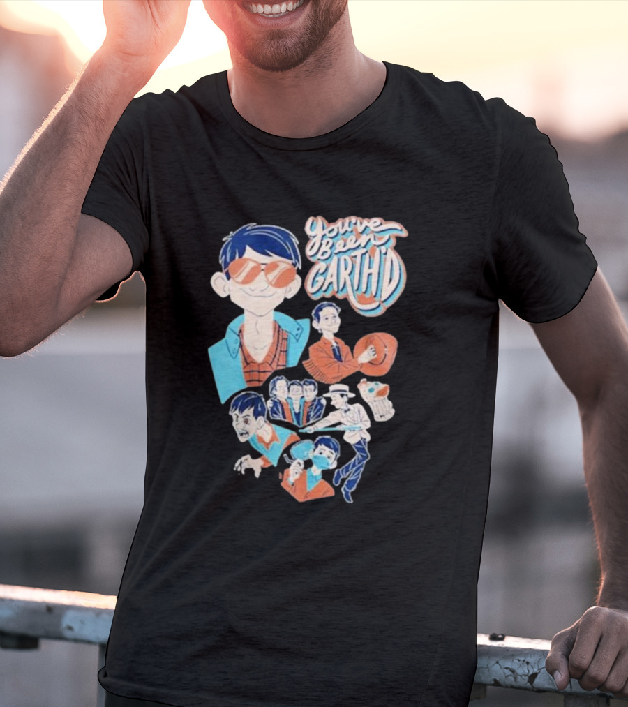 You’ve Been Garthed Blue Cartoon Character Collection T-Shirt