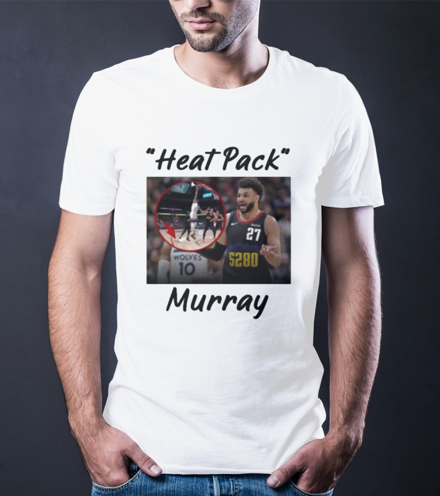 Heat Pack Murray 5280 Wolves 27 Basketball Action T-Shirt