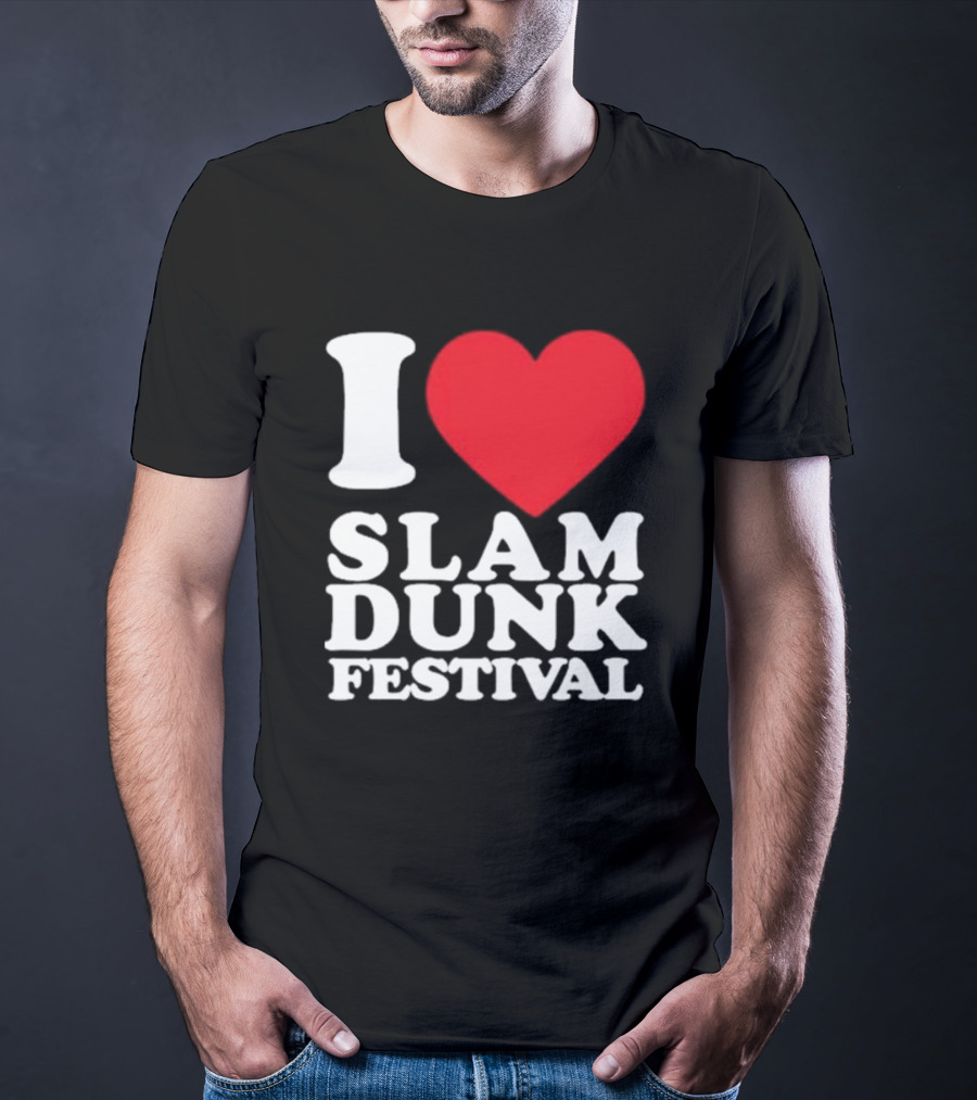 I Heart Slam Dunk Festival T-Shirt