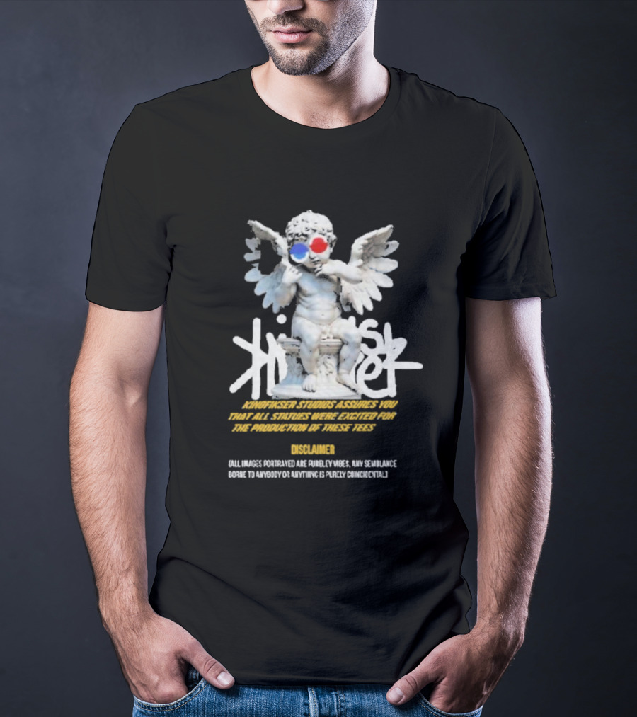 Kingfisher Studios Assures You Statues Were Excited For Tees Purely Vibes Innocental T-Shirt