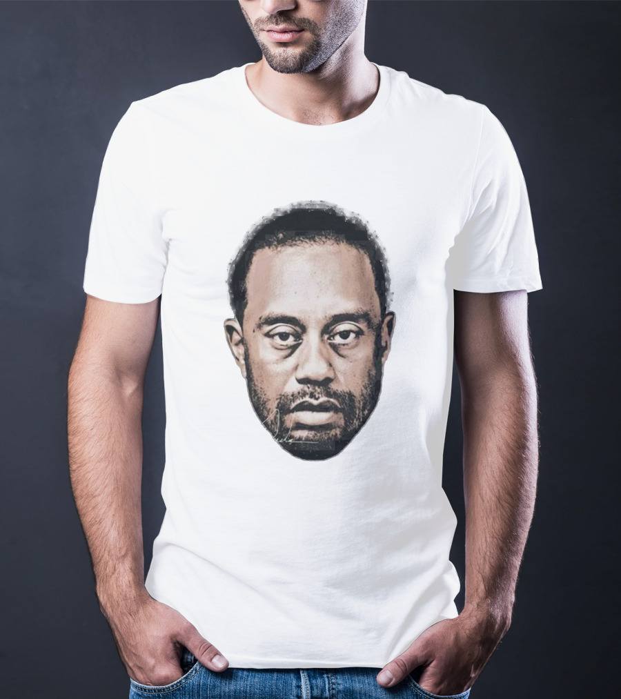 Tiger Woods Face Shot T-Shirt