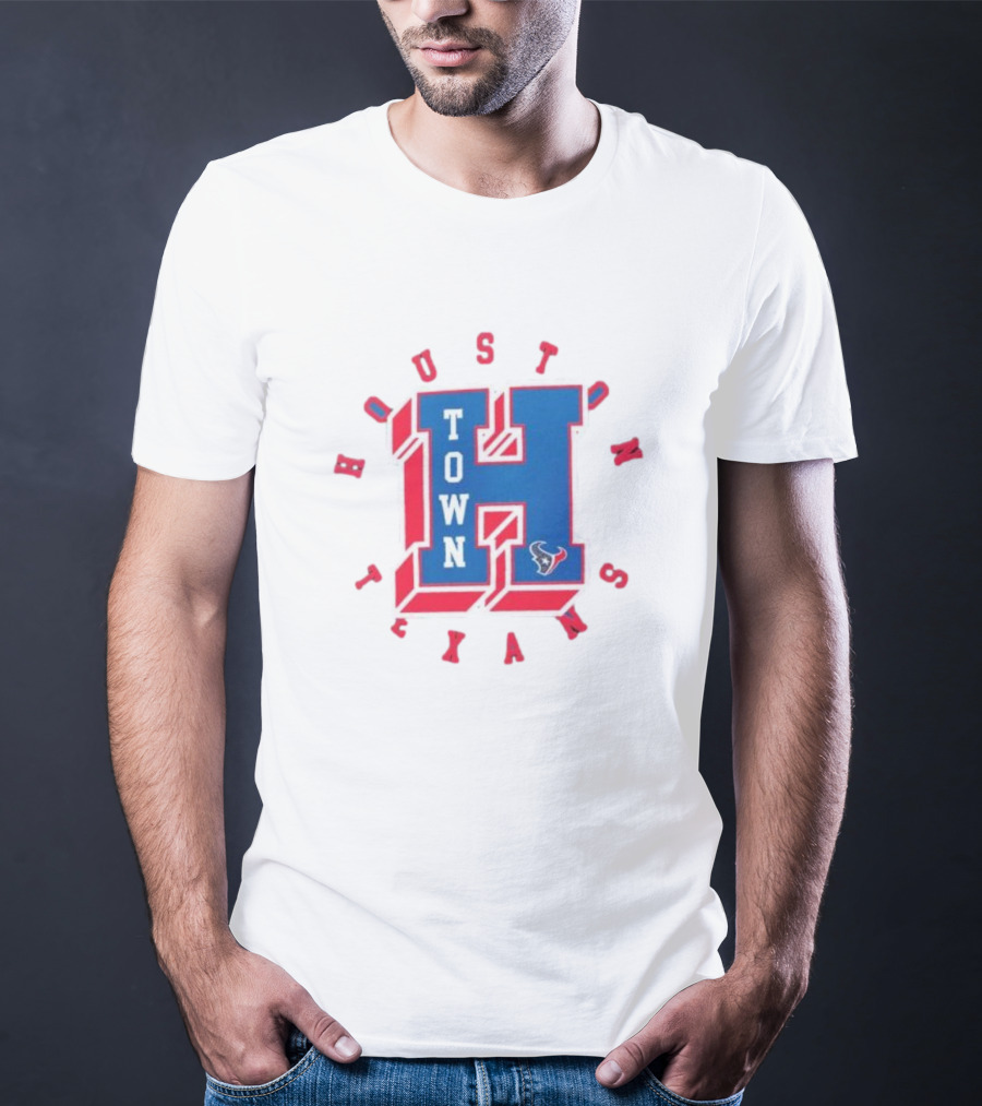Houston Texans Hometown 'H' Icon With Team T-Shirt