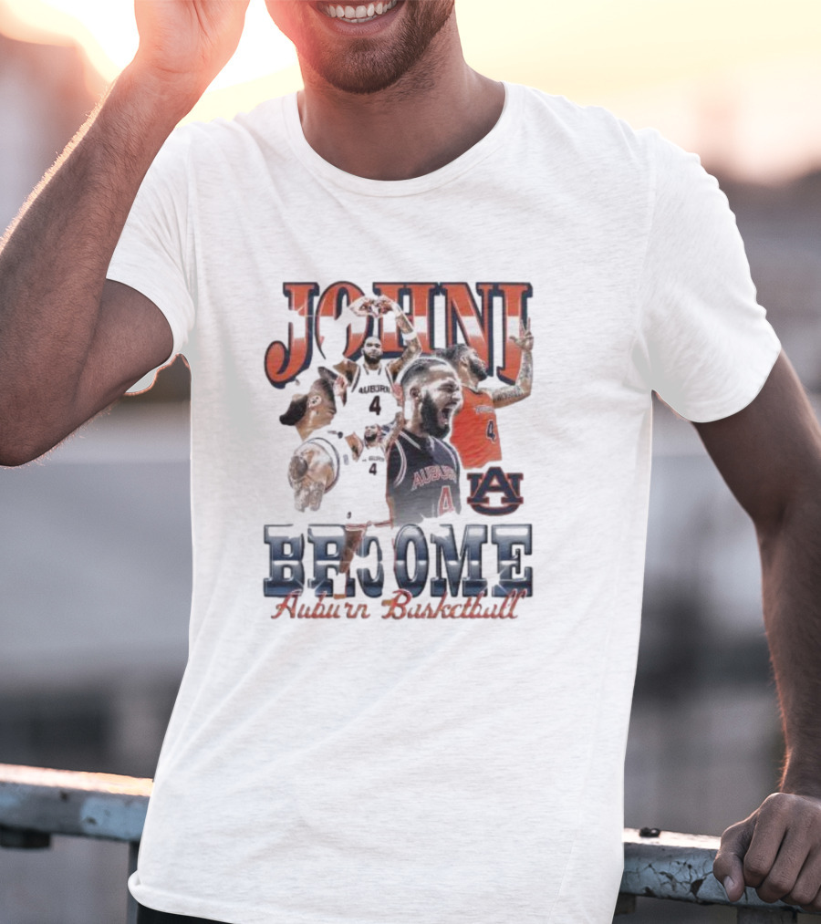 Johni Broome Auburn Basketball Auburn Tigers T-Shirt