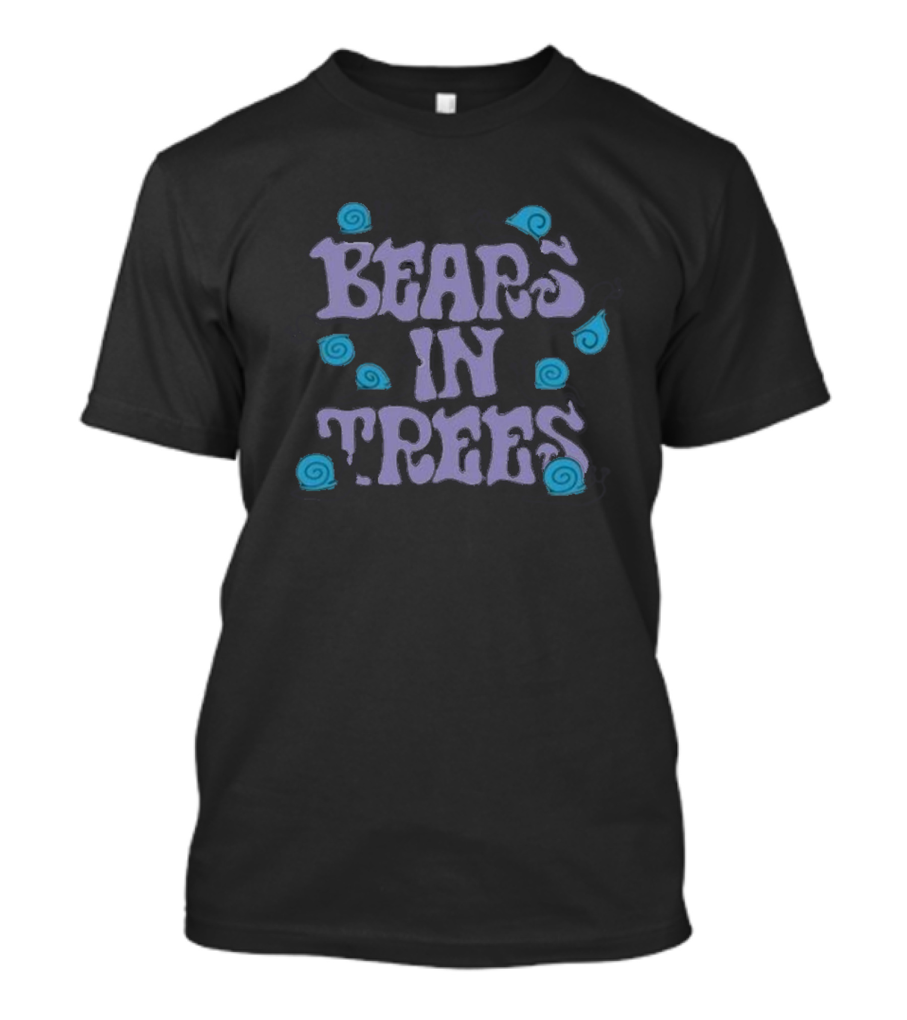 Bears In Trees Snails Psychedelic T-Shirt