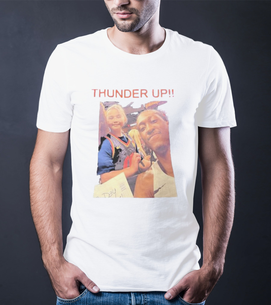 THUNDER UP Chet And Jdub Fan Moment T-Shirt