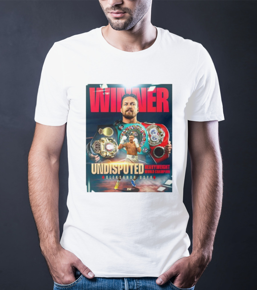 Winner Undisputed Heavyweight World Champion Oleksandr Usyk T-Shirt