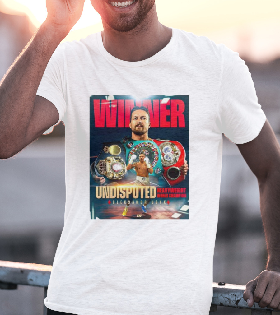 Winner Undisputed Heavyweight World Champion Oleksandr Usyk T-Shirt