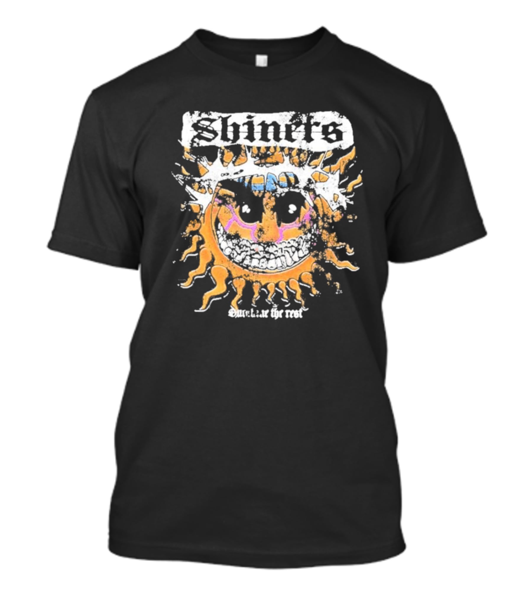 Shiners Out.ine The Rest Grinning Sunburst T-Shirt