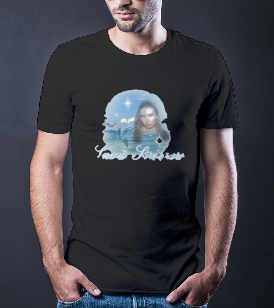 Snow Strippers Dolphin Mystical Ocean Face T-Shirt