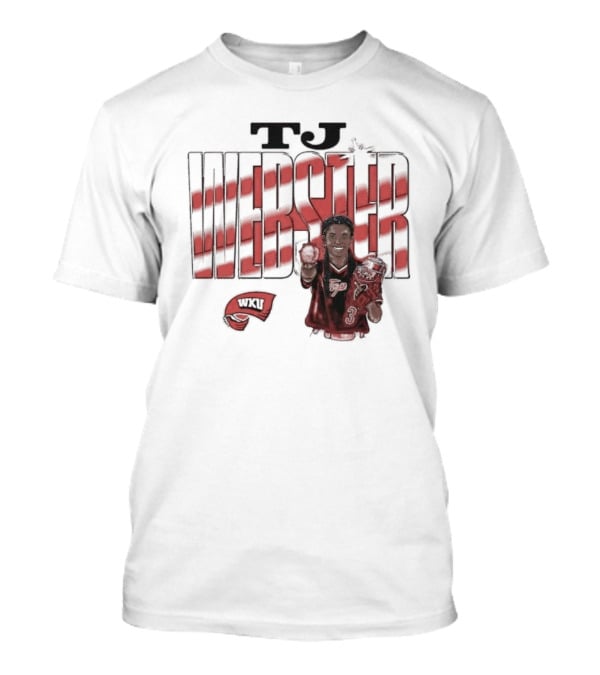 Tj Webster Western Kentucky WKU Player T-Shirt