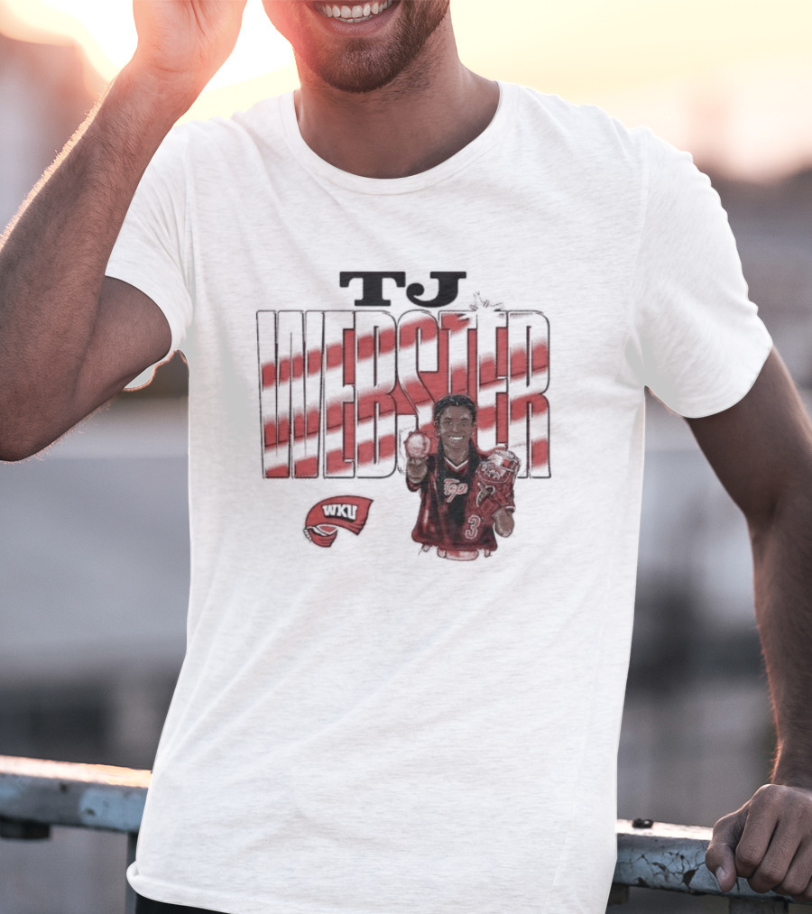 Tj Webster Western Kentucky WKU Player T-Shirt
