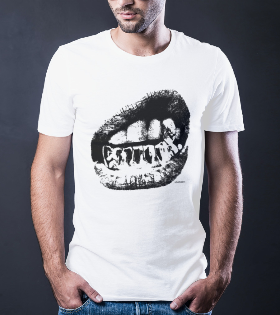 Wally1k Fang Mouth Sketch T-Shirt