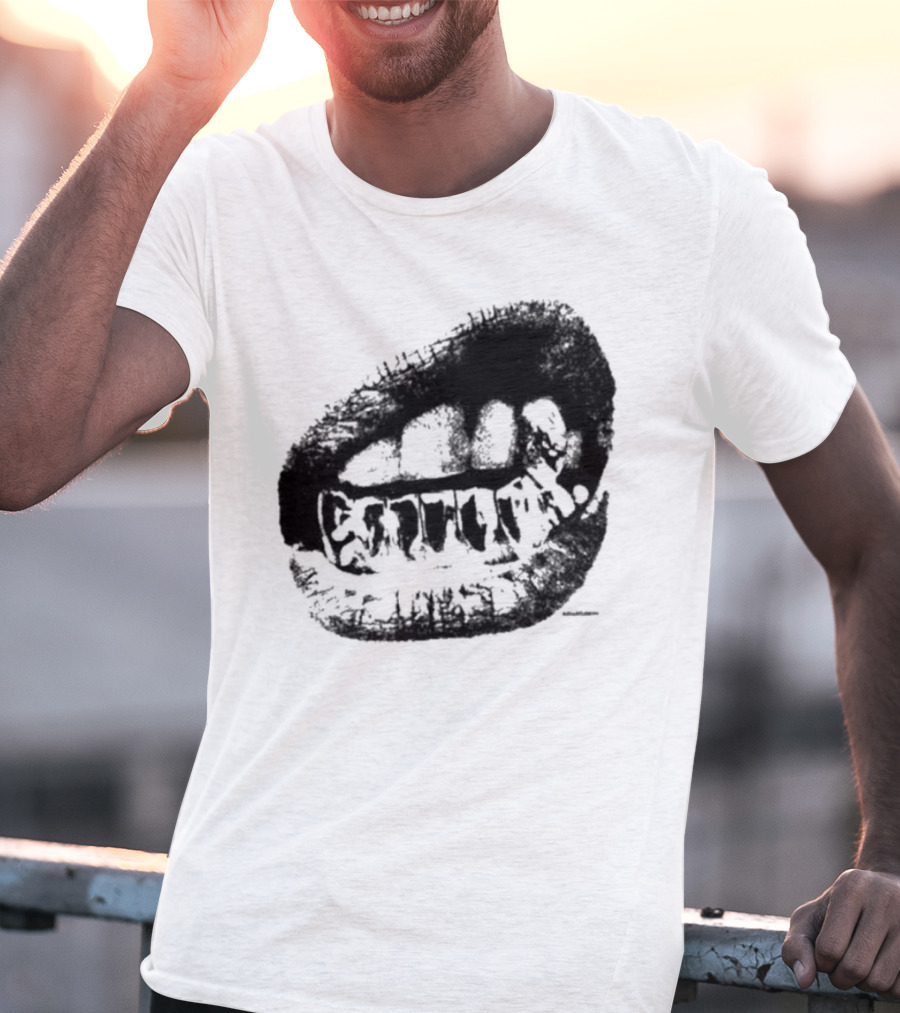 Wally1k Fang Mouth Sketch T-Shirt