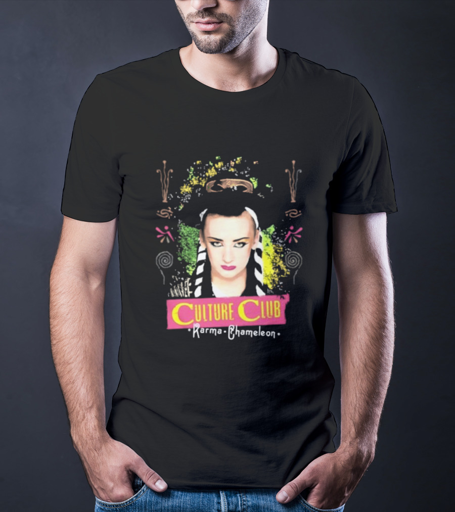 Culture Club Karma Chameleon Boy George T-Shirt