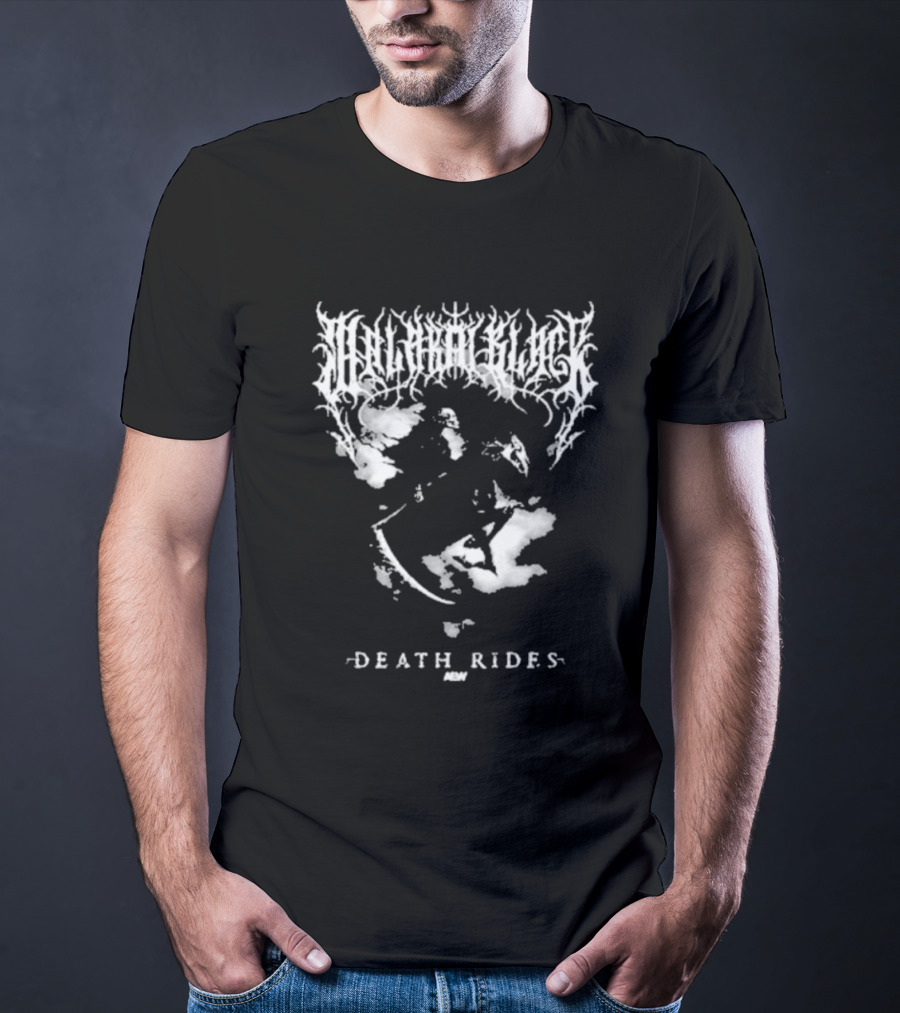 Malakai Black Death Rides AEW T-Shirt