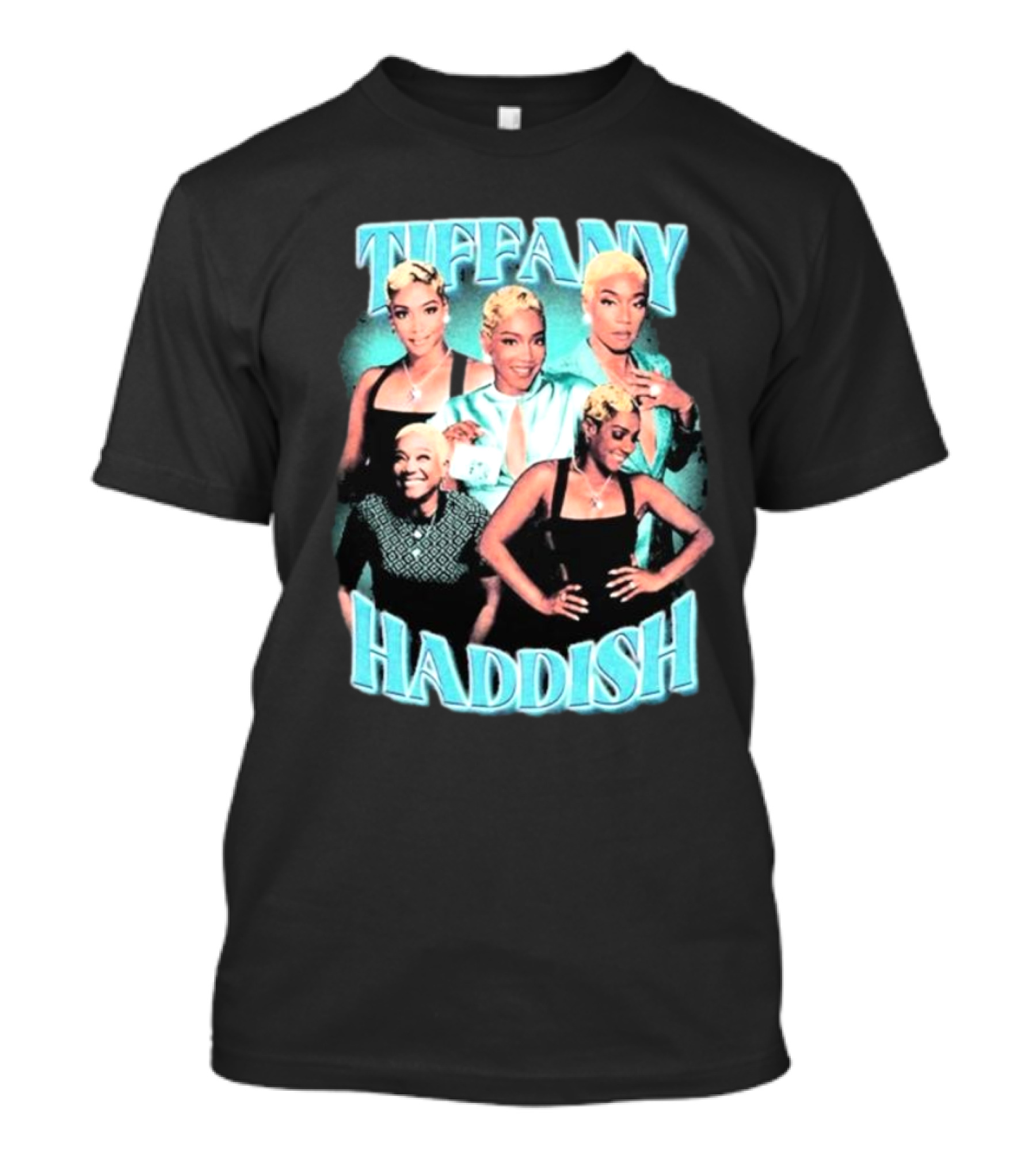 Tiffany Haddish Retro Glam Montage T-Shirt