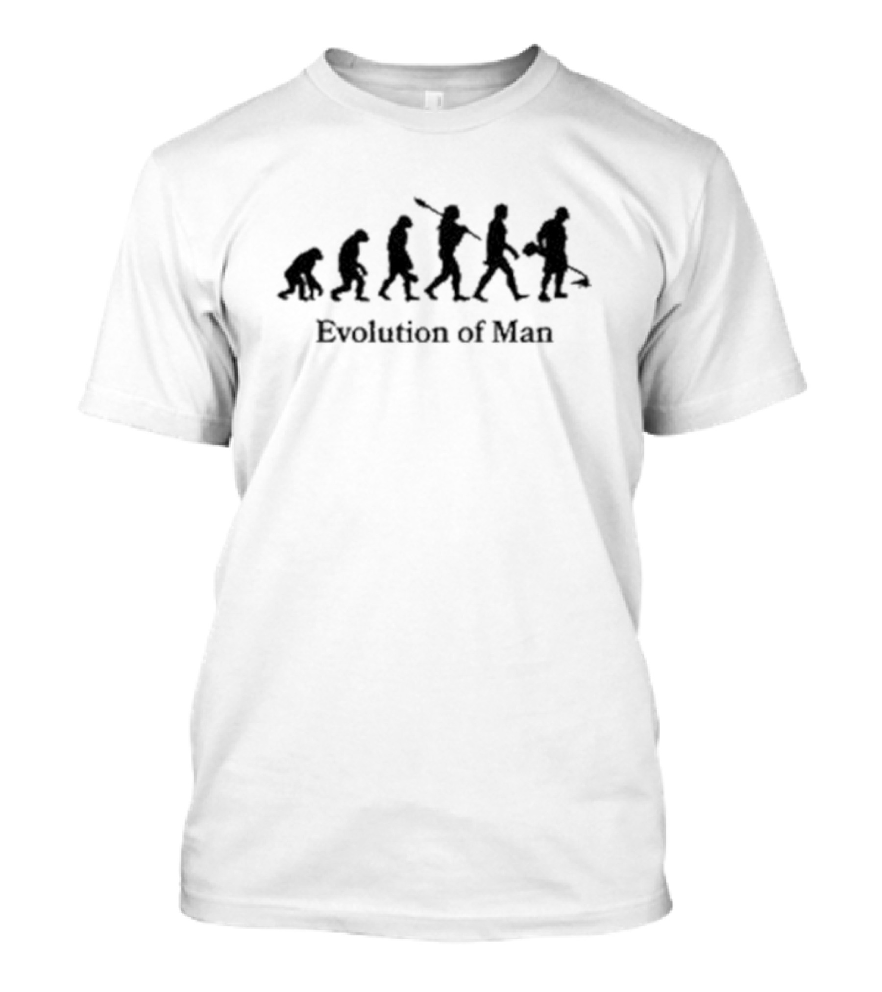 Evolution Of Man Archaeologist Progression T-Shirt
