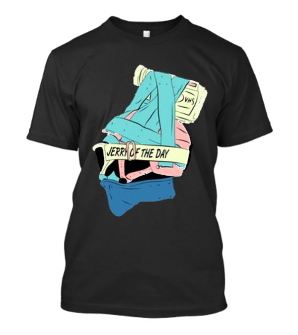 Jerry Of The Day VHS Straps Multicolor Gear T-Shirt