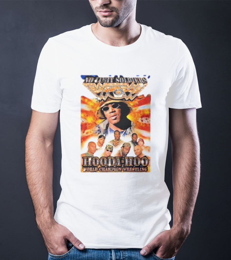 No Limit Soldiers WCW Hoody-Hoo World Champion Wrestling T-Shirt