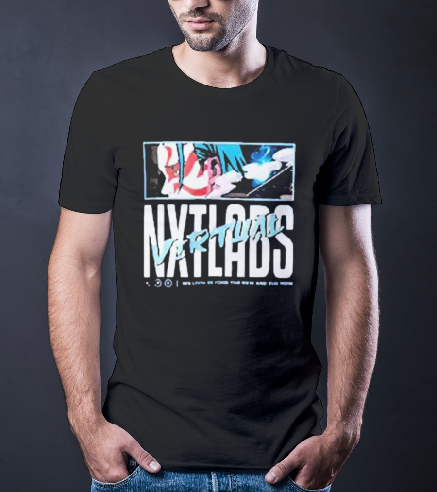 Nxtlabs Virtual We Look Beyond The New And The Now Anime T-Shirt