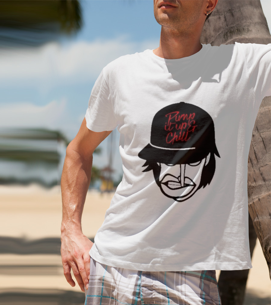 Pump It Up And Chill Beatboxer Hat And Face T-Shirt