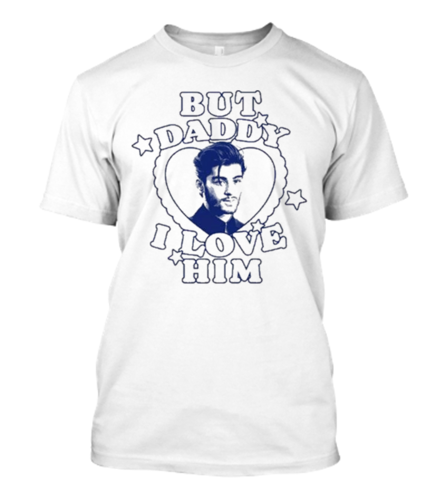 But Daddy I Love Him Zayn Heart Stars T-Shirt