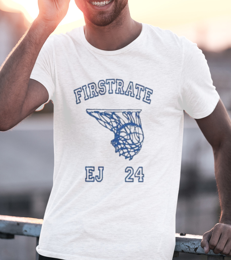 FIRSTRATE EJ 24 Basketball Net T-Shirt