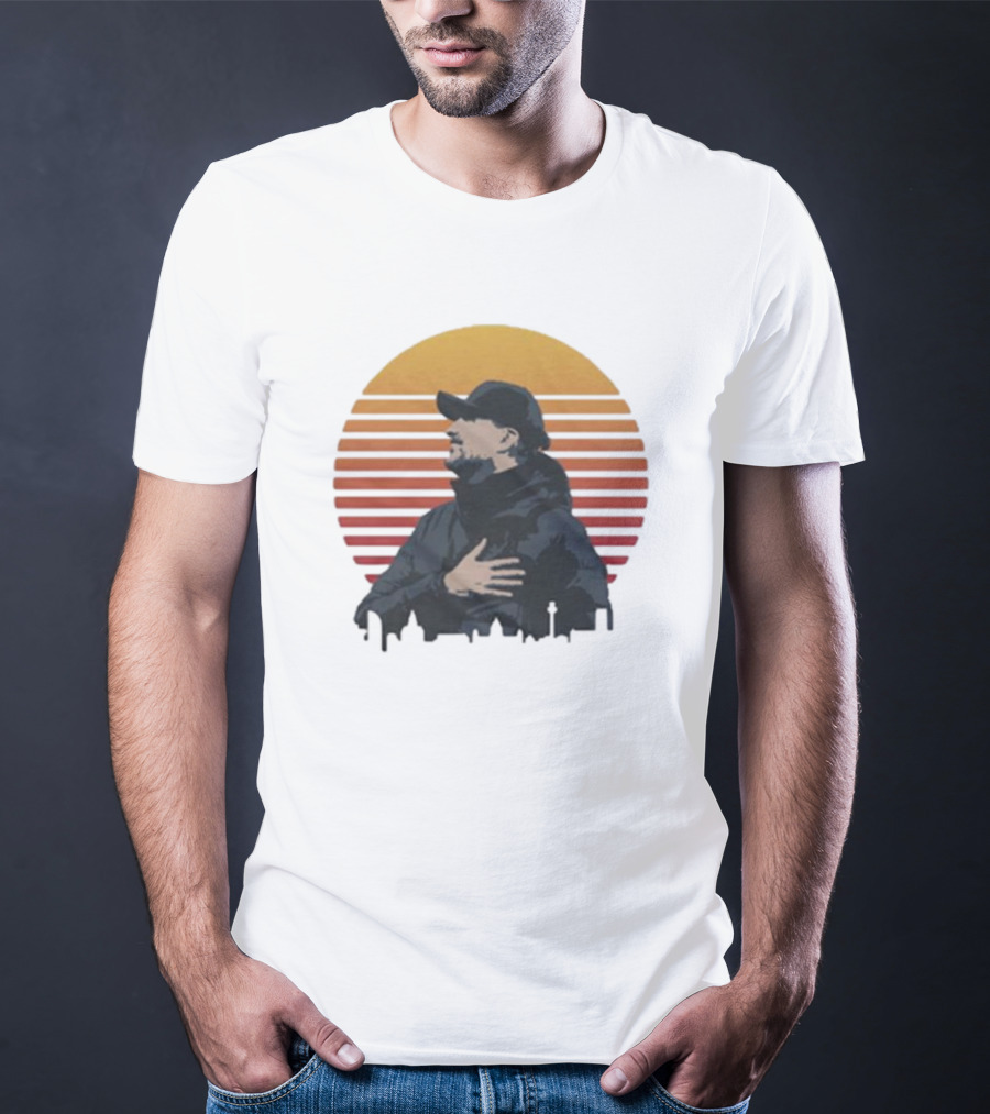 Liverpool Jürgen Klopp Thank You For The Memories Sunset T-Shirt
