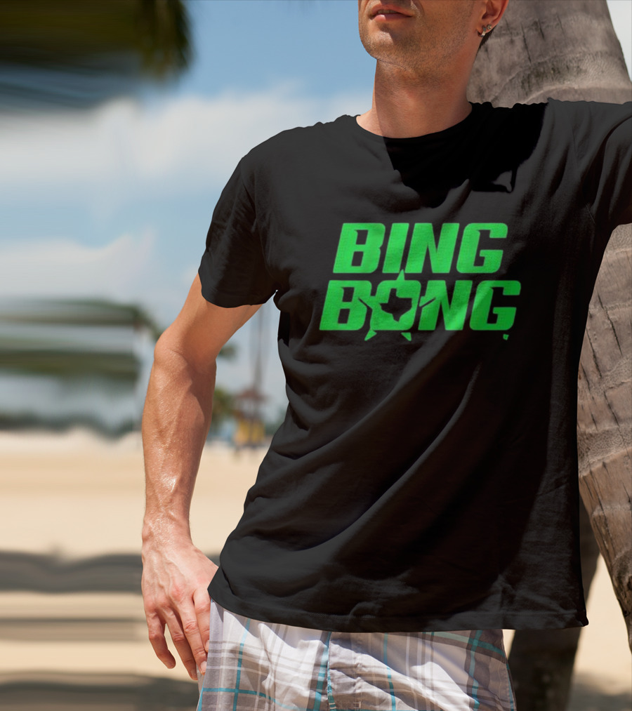 Dallas Stars Hockey Bing Bong Texas T-Shirt