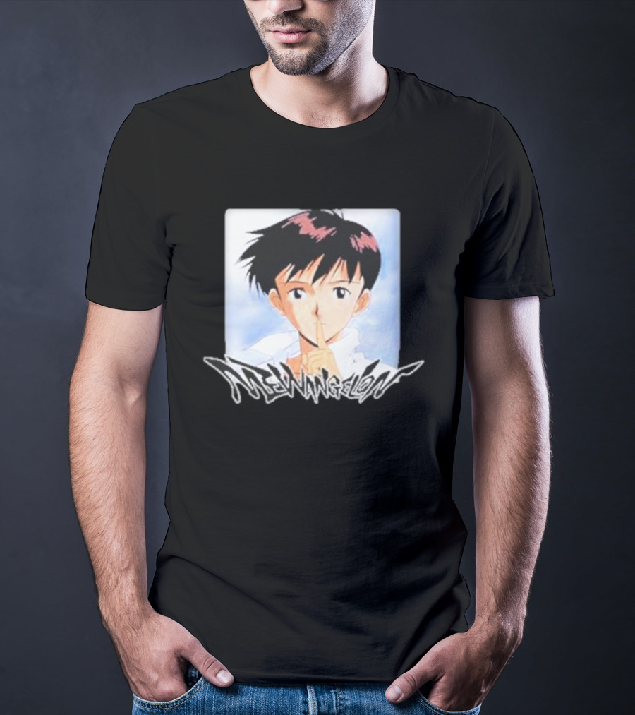 Goofyahhtees Mewangelion Anime Character T-Shirt