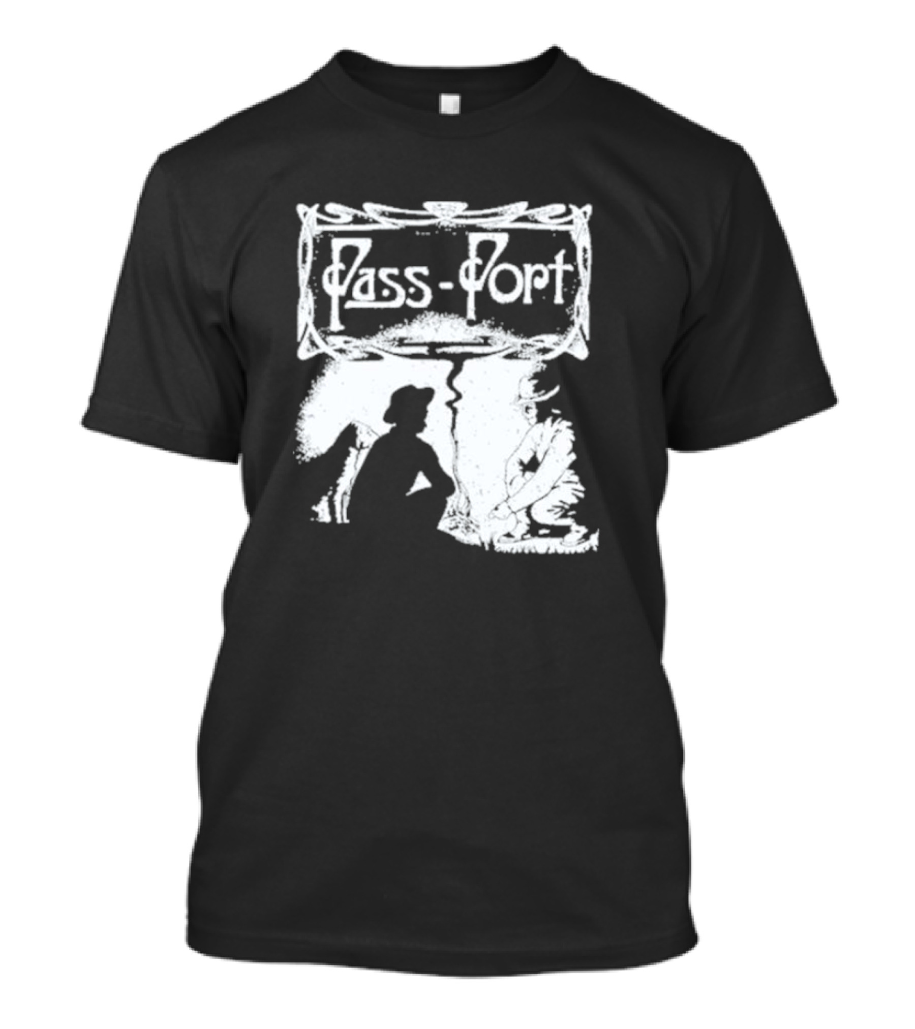Pass-Port Logo Silhouettes T-Shirt