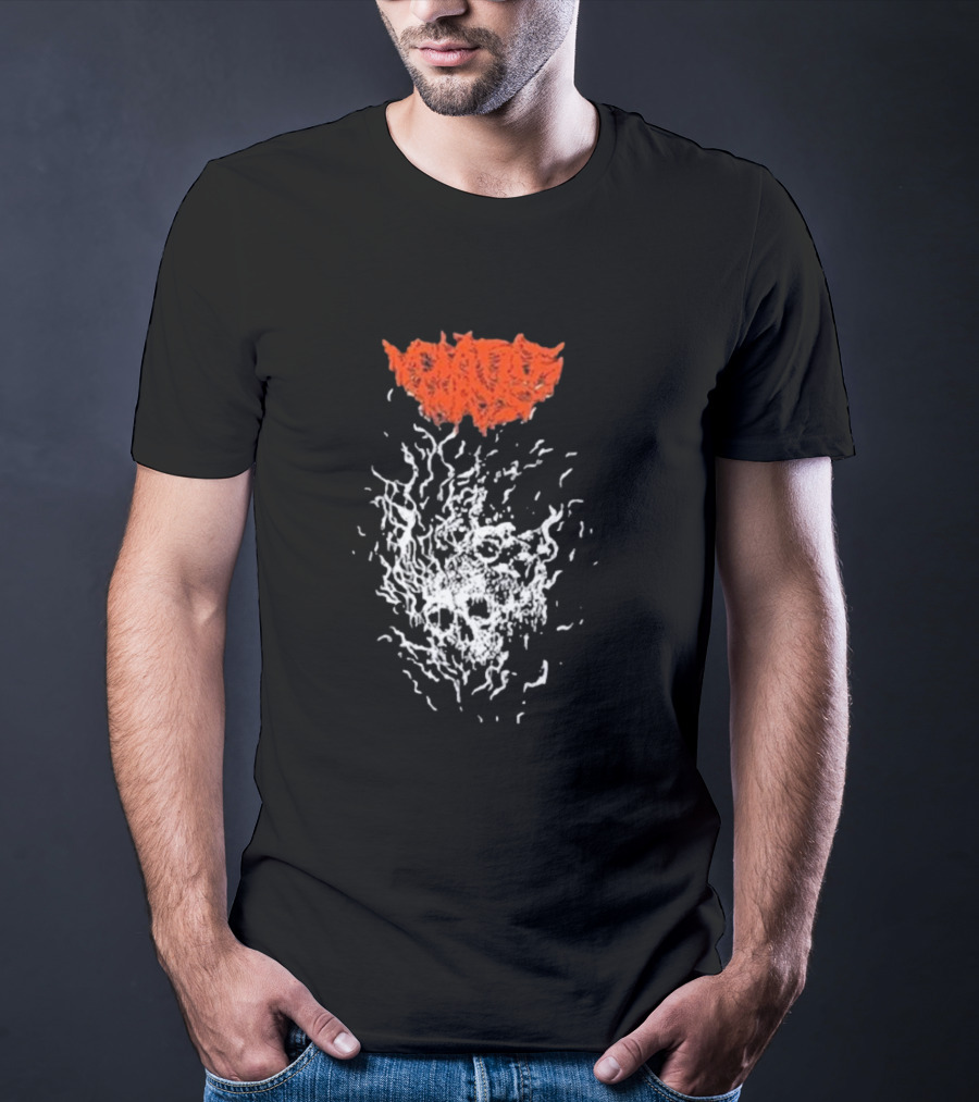 Volatile Ways Skull Fire Release My Tortured Soul T-Shirt