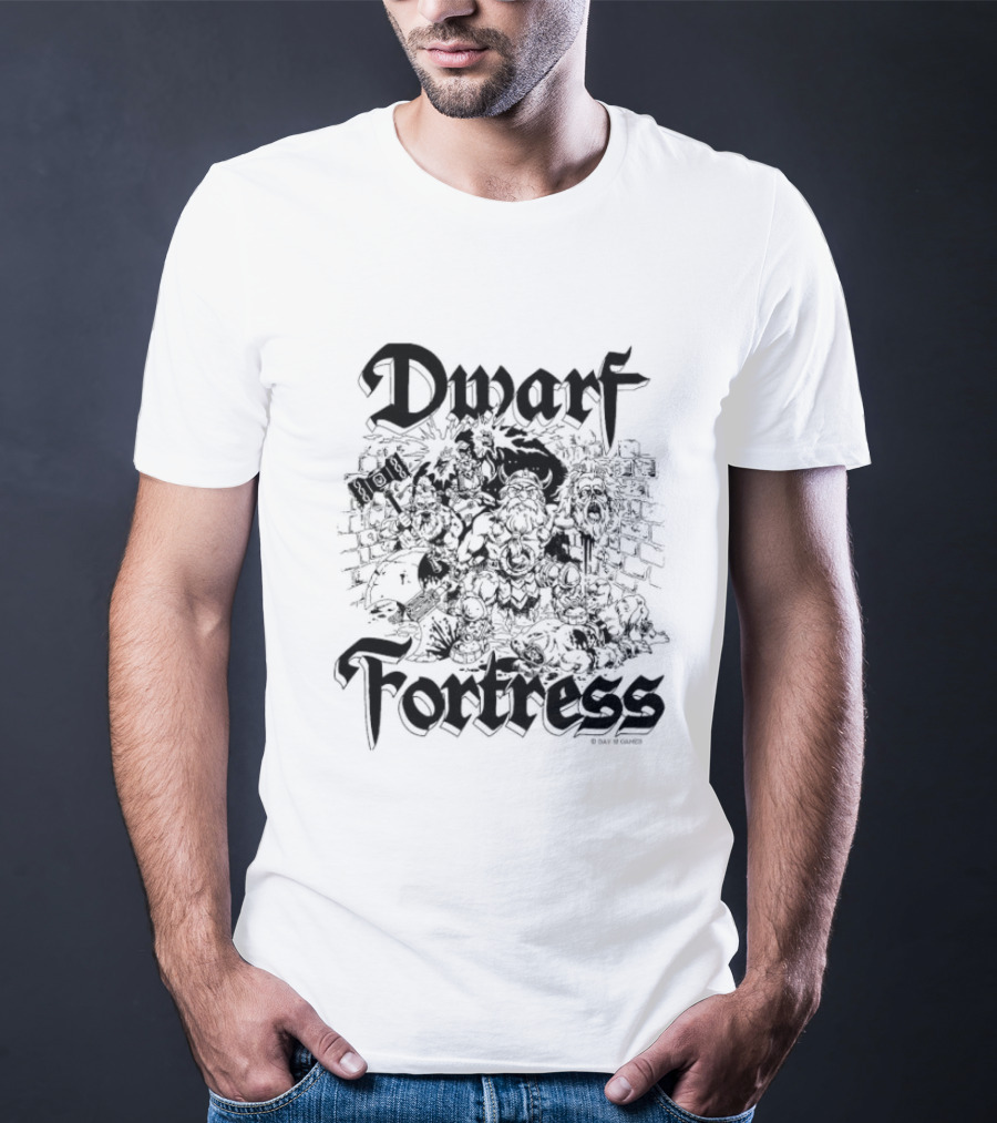 Dwarf Fortress Necromancer’s Tower Bay 12 Games T-Shirt