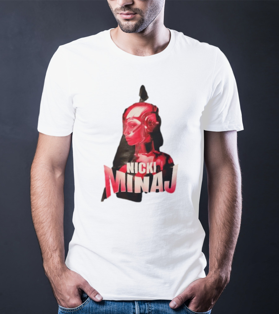 Nicki Minaj Red Robot Futuristic T-Shirt