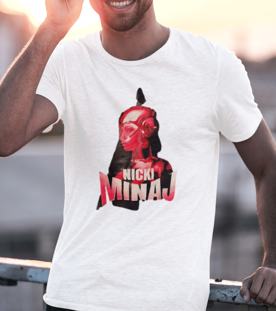 Nicki Minaj Red Robot Futuristic T-Shirt