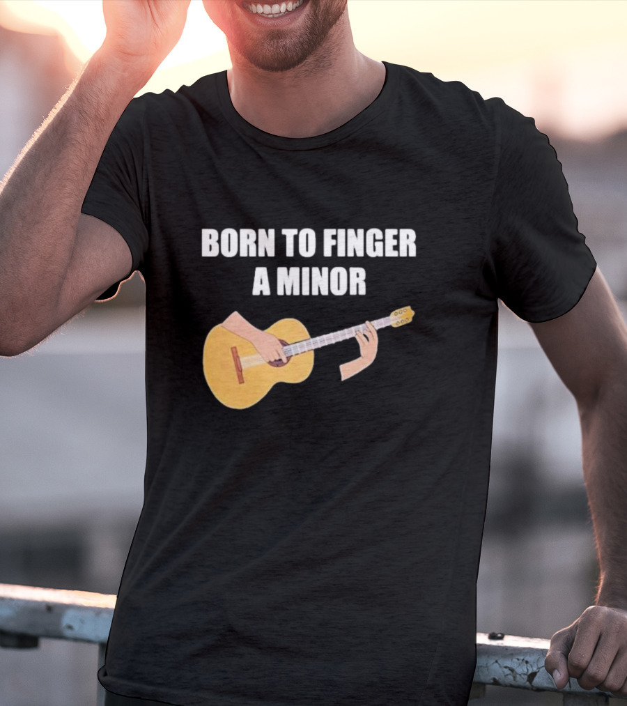 Born To Play A Minor Guitar Chord T-Shirt