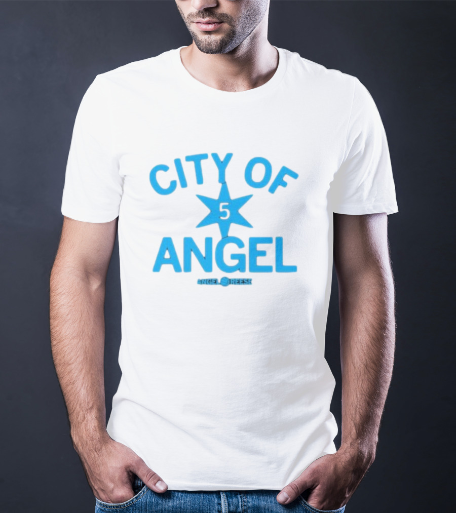 City Of Angel 5 Star Angel Reese T-Shirt