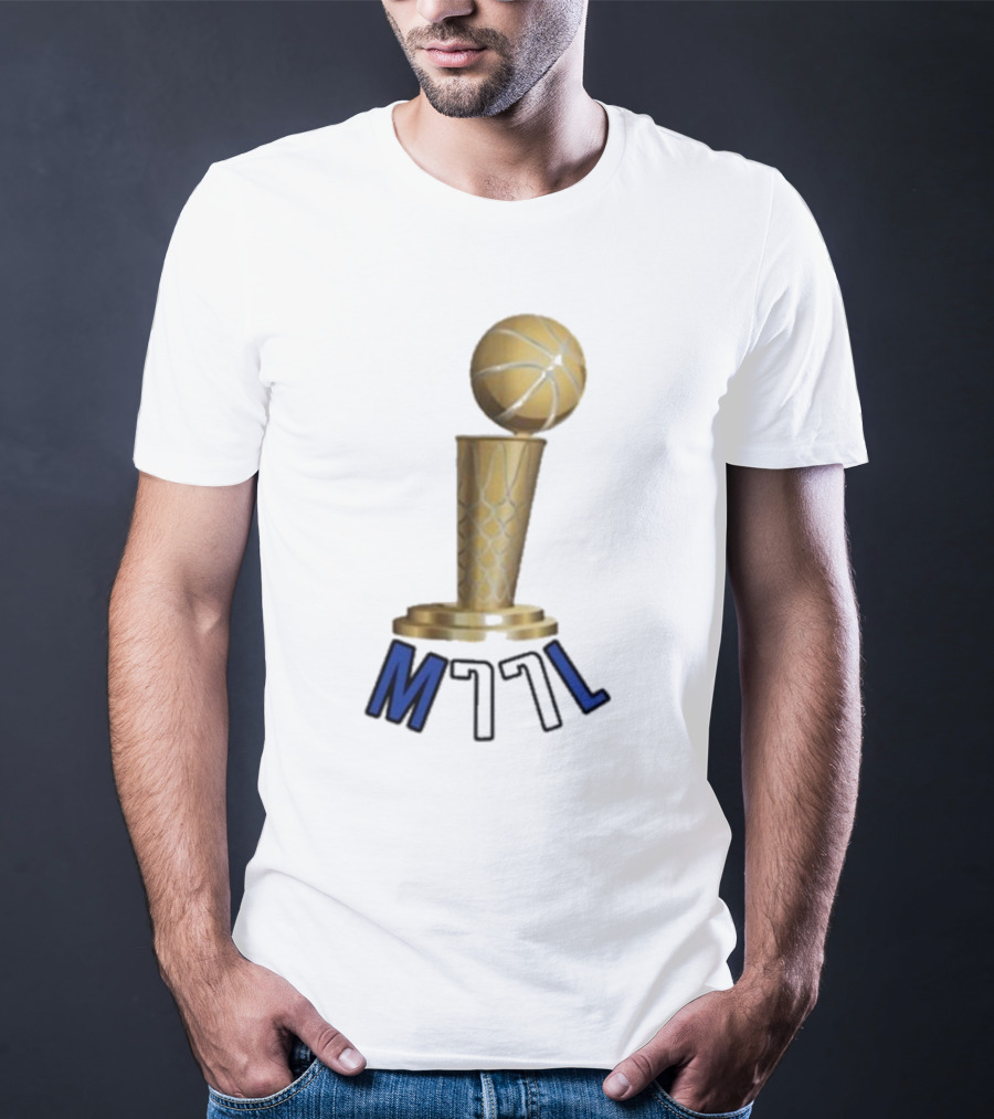 Dallas Mavericks Luka Doncic 77 M77l Basketball Trophy T-Shirt