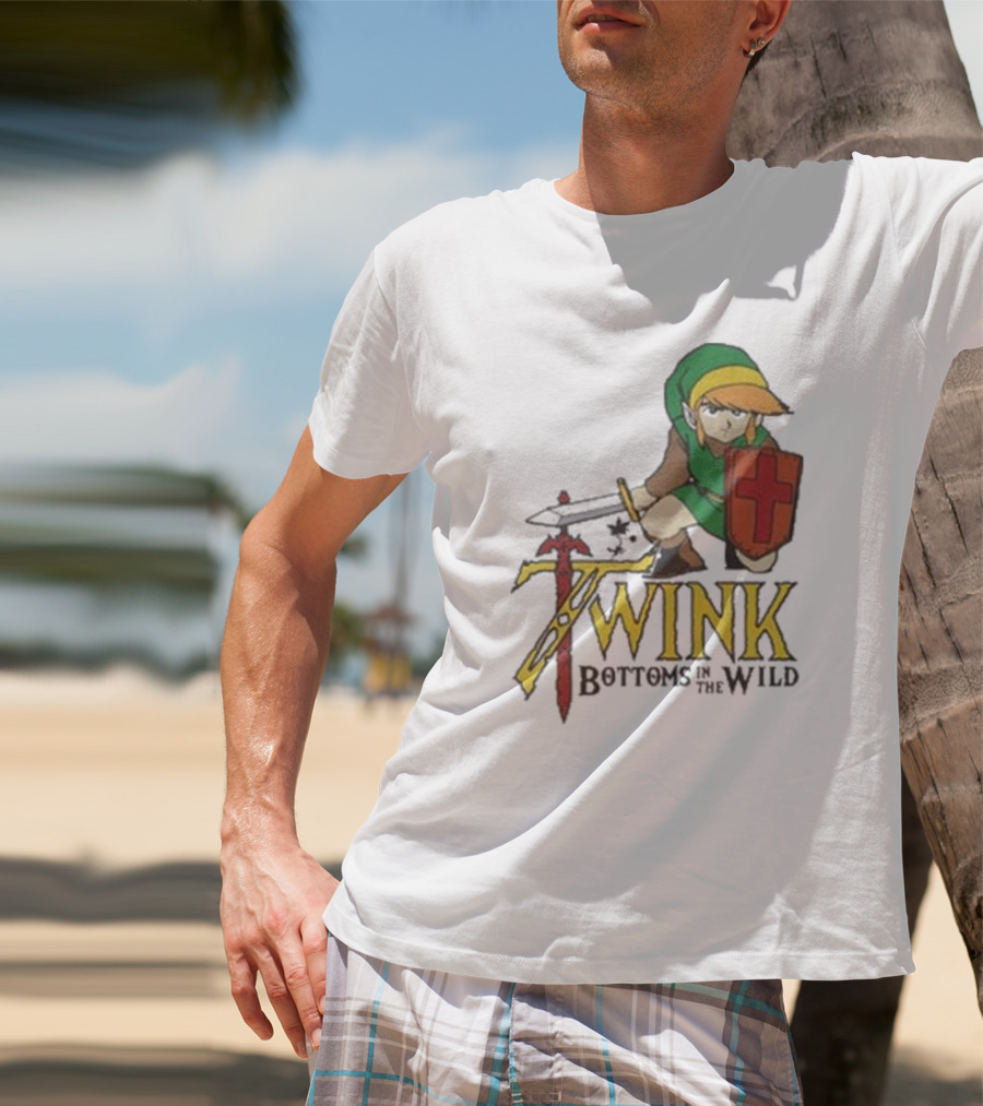 Twink Bottoms In The Wild Legend Of Zelda T-Shirt